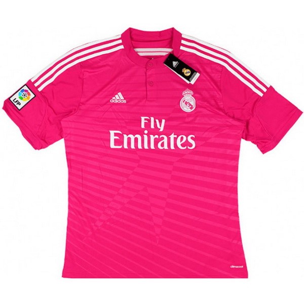 Maillot Football Real Madrid Exterieur Retro 2014 2015 Rose